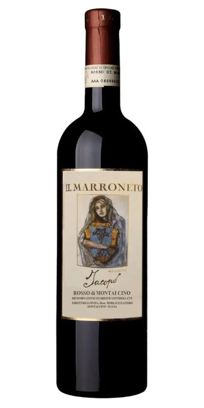 Il Marroneto Rosso Di Montalcino "Iacopo" 2022 wine bottle