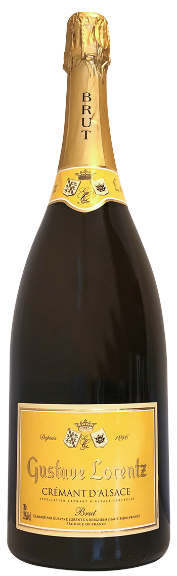 Gustave Lorentz Crémant d´Alsace Brut Jeroboam wine bottle