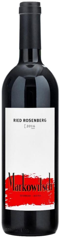Markowitsch, Rosenberg 2016 wine bottle