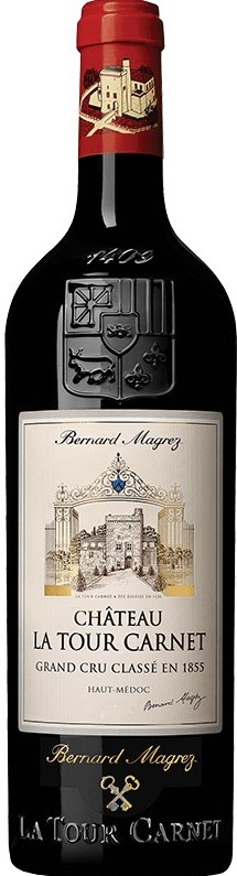 Chateau La Tour Carnet 4. Cru Classé Haut-Médoc 2015 wine bottle