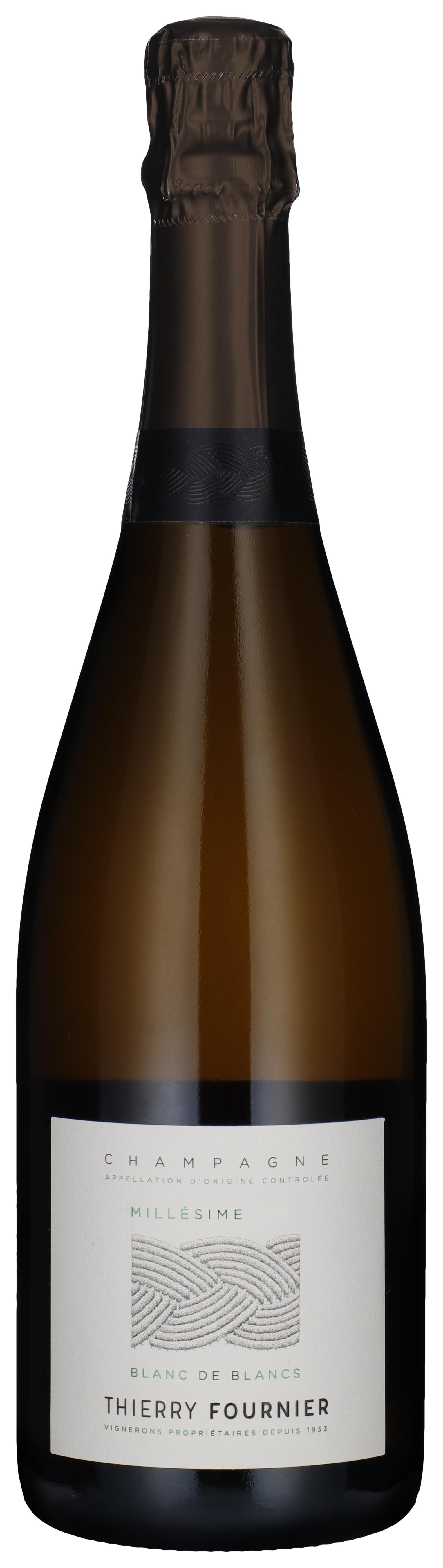 Blanc de Blancs 2018 wine bottle