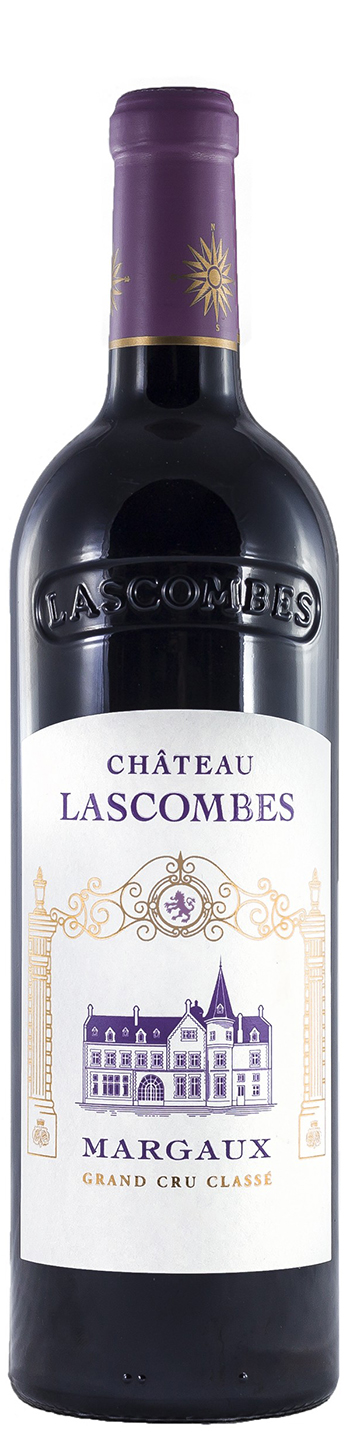Chateau Lascombes Margaux 2.Cru Classé 2020 i trækasse wine bottle