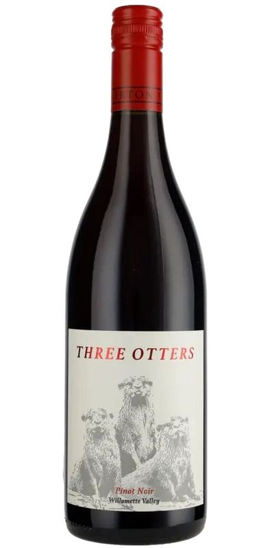Fullerton Wines, Three Otters Pinot Noir Willamette Valley 2023 wine bottle