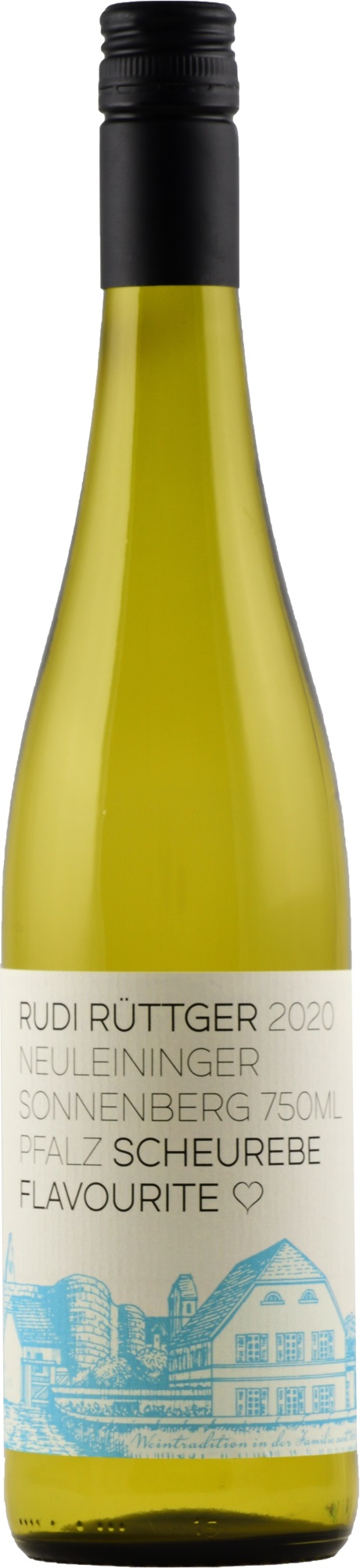 Rudi Rüttger Neuleininger Sonnenberg Scheurebe Flavourite Pfalz 2020 wine bottle