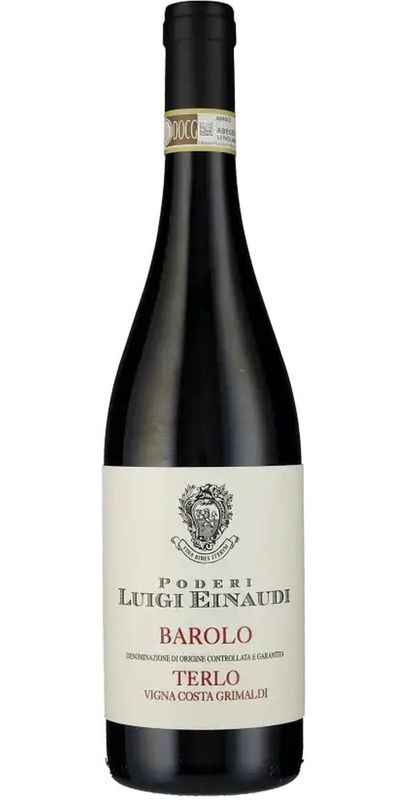 Luigi Einaudi, Barolo Terlo Vigna Costa Grimaldi 2017 wine bottle