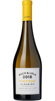 Paco & Lola Vintage Albariño  2018 wine bottle