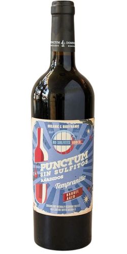 Dominio de Punctum, Sin Sulfitos Tempranillo 2021 wine bottle