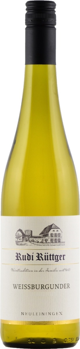 Rudi Rüttger Weissburgunder Trocken 2022 wine bottle