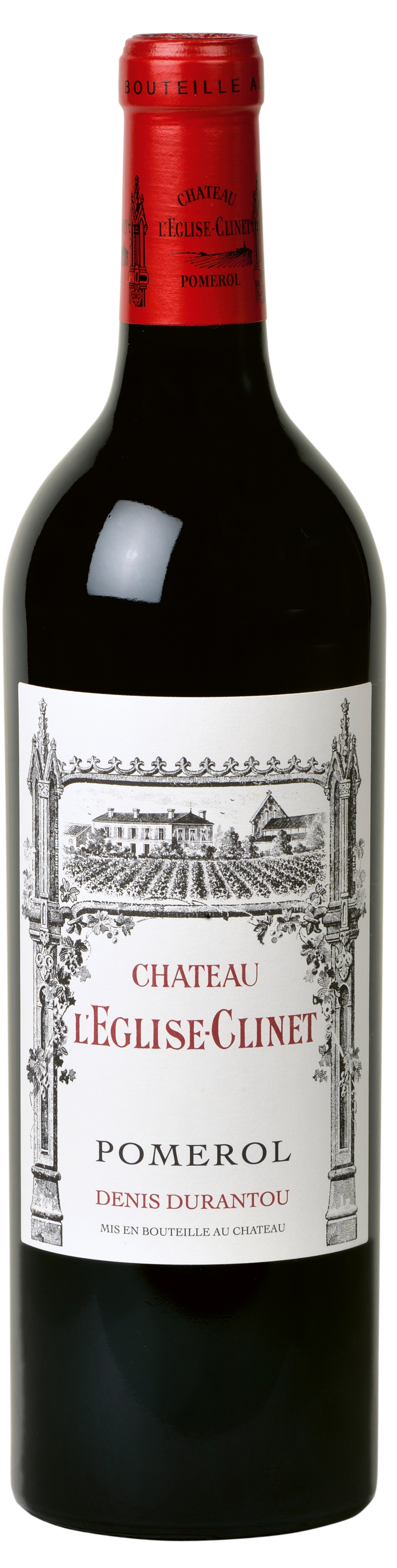 Chateau L'Eglise-Clinet Pomerol 2021 i trækasse wine bottle