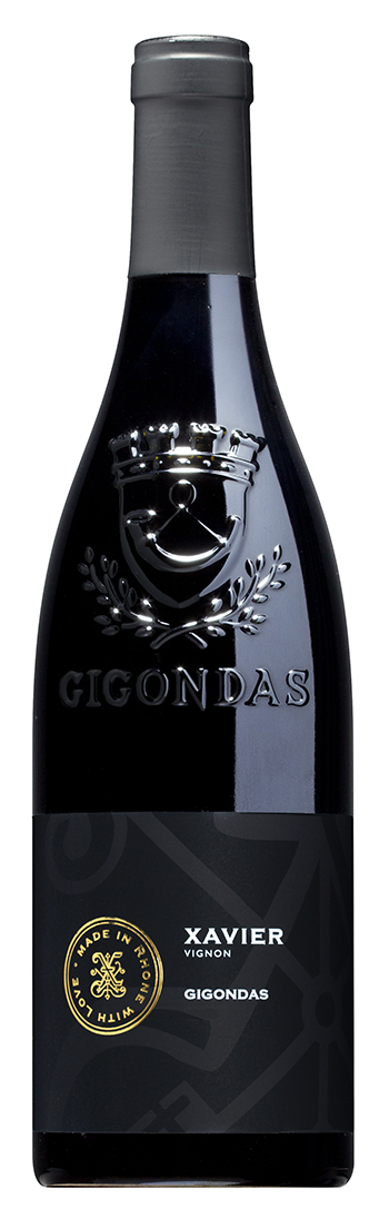 Xavier Gigondas 2019 wine bottle
