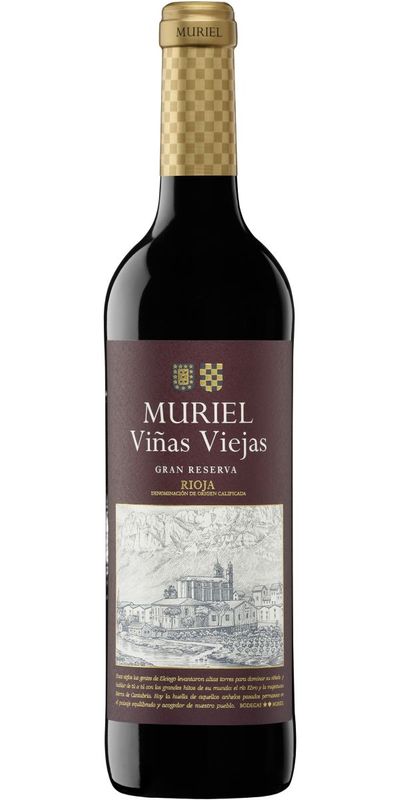 Bodegas Muriel, Rioja Gran Reserva, Viñas Viejas 2016 wine bottle
