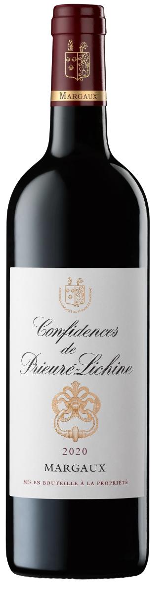 Confidences du Prieure-Lichine Margaux 2020 wine bottle