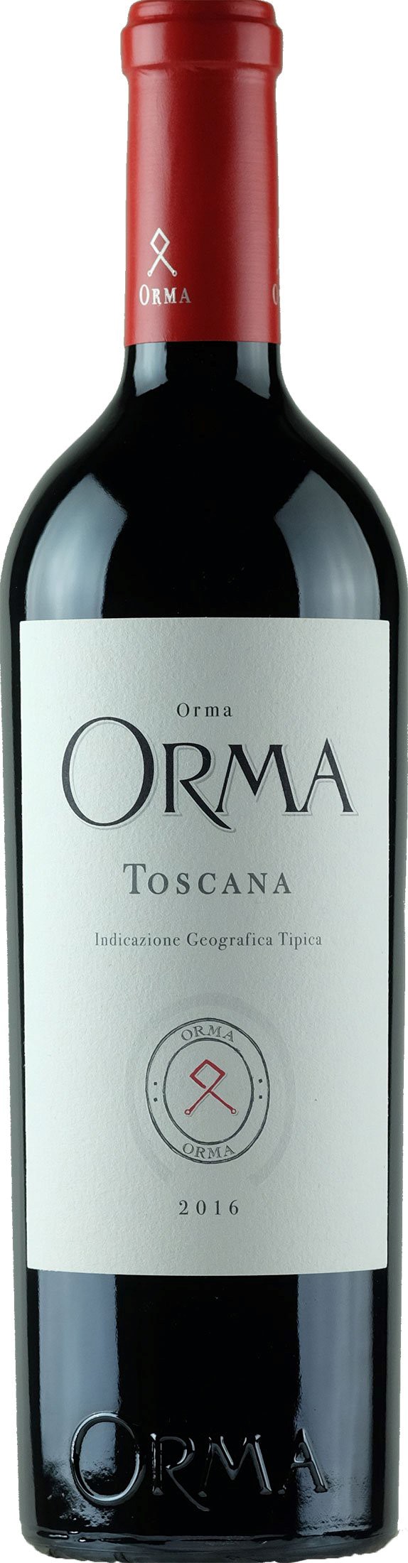 Orma 2016 Tenuta Sette Ponti i trækasse wine bottle