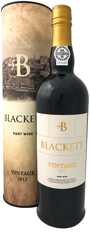 Blackett Vintage Port 2013 wine bottle