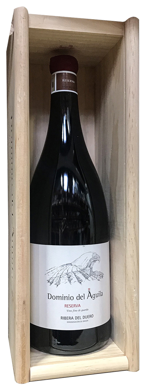 Domaine del Aguila Reserva Ribera del Duero 2018 ØKO - 5 liter i trækasse wine bottle