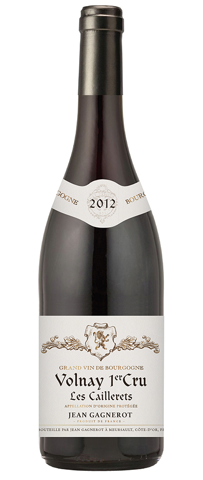 Jean Gagnerot Volnay 1er Cru Les Caillerets 2012 wine bottle