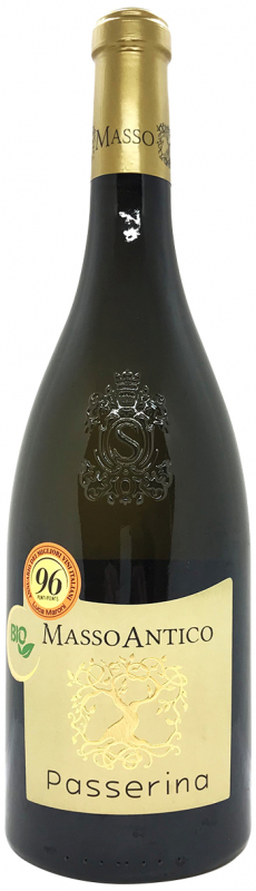 Passerina Masso Antico Terre di Chieti IGT organic 2022 wine bottle