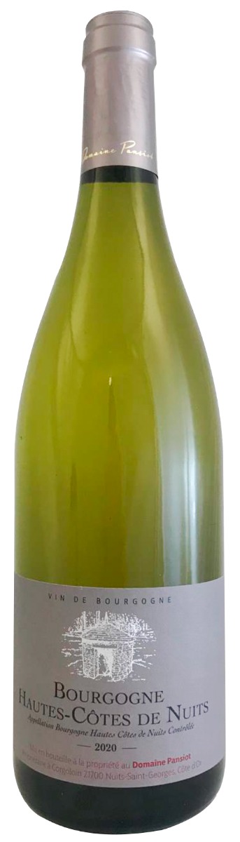 Domaine Pansiot Hautes Cotes de Nuits blanc 2020 wine bottle