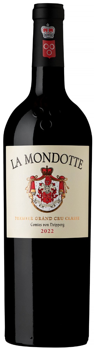 La Mondotte Bio Saint-Emillion 1er Grand Cru Classé B 2022 ØKO i trækasse wine bottle