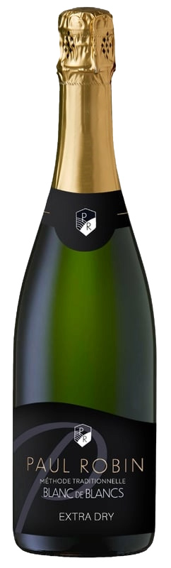 Paul Robin Blanc de Blancs Méthode Traditionelle Extra Dry wine bottle