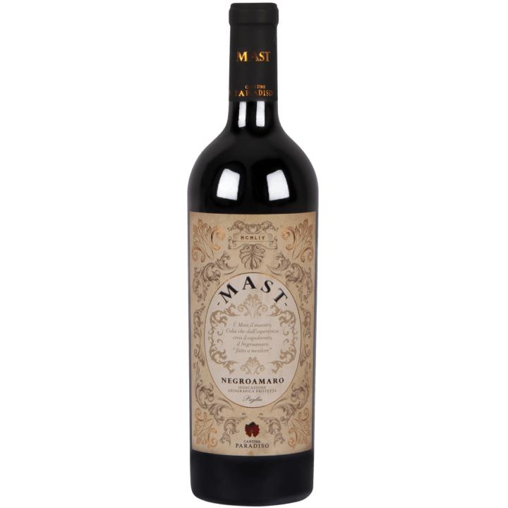 Cantine Paradiso Mast Negroamaro 2021 wine bottle