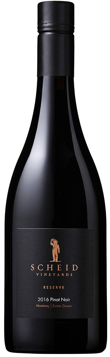 Scheid Family Wines Pinot Noir Reserve 2016 wine bottle