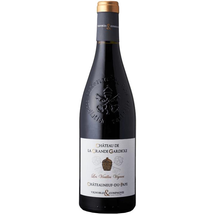 Chateau de la Grande Gardiole Chateauneuf du Pape 2022 wine bottle