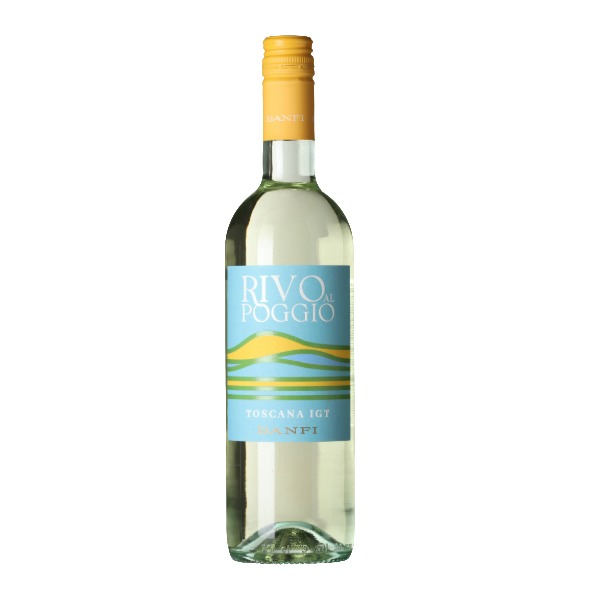 Banfi Rivo al Poggio Bianco wine bottle