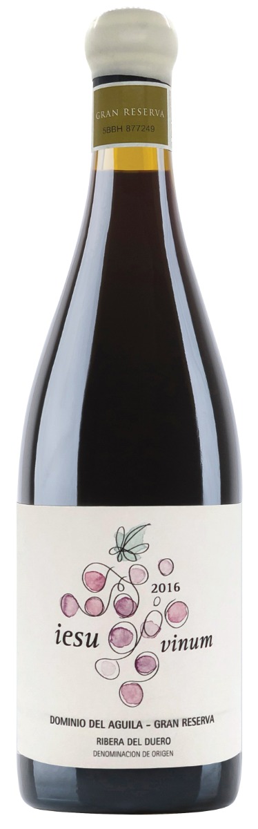 Dominio del Aguila Ribera del Duero Gran Reserva Iesu Vinum 2016 ØKO i trækasse wine bottle