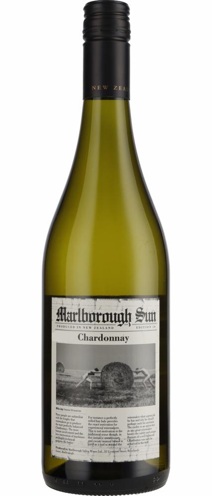2024 Marlborough Sun Chardonnay  wine bottle