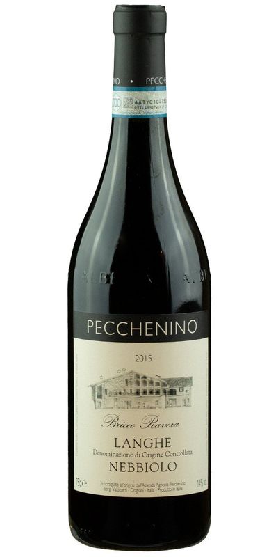 Pecchenino, Langhe Nebbiolo, Bricco Ravera 2022 wine bottle