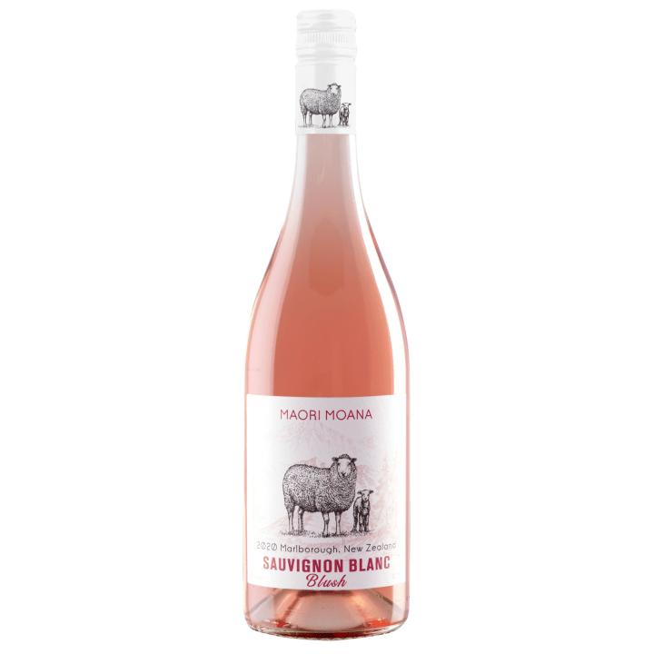 Maori Moana Sauvignon Blanc Blush 2024 wine bottle