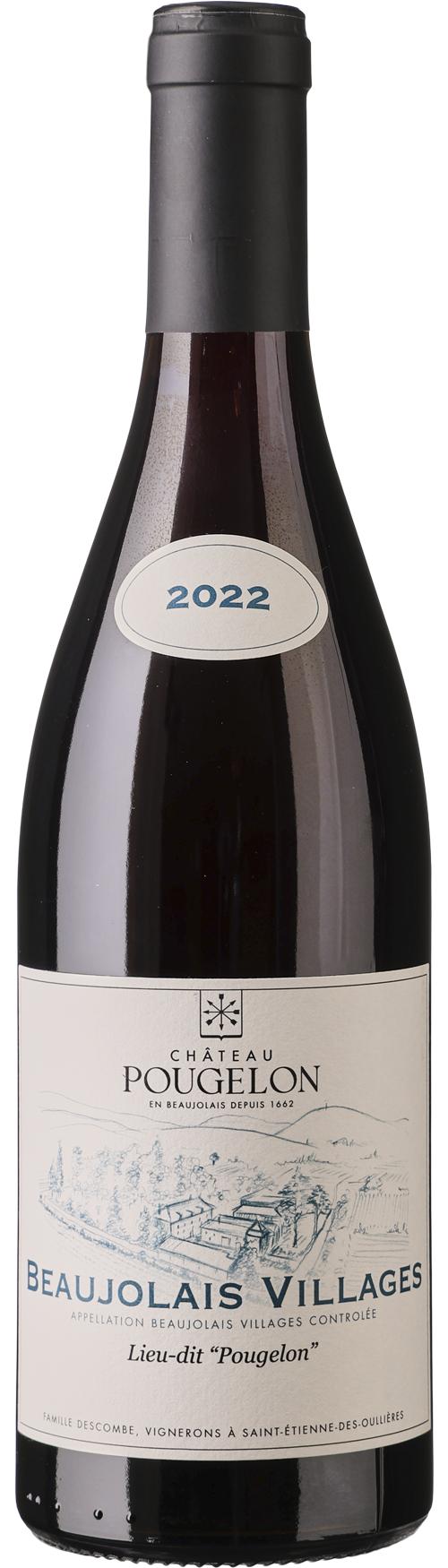Château de Pougelon Beaujolais Villages wine bottle