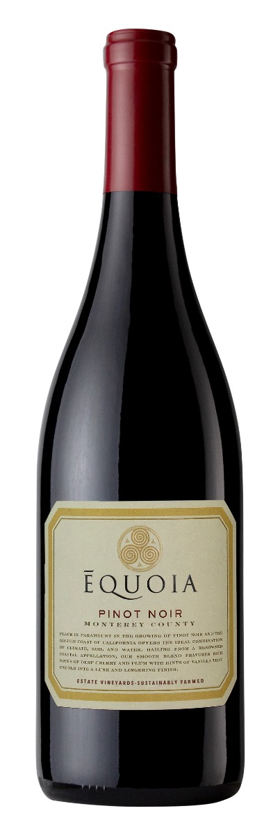 Scheid Equoia Pinot Noir 2020 wine bottle
