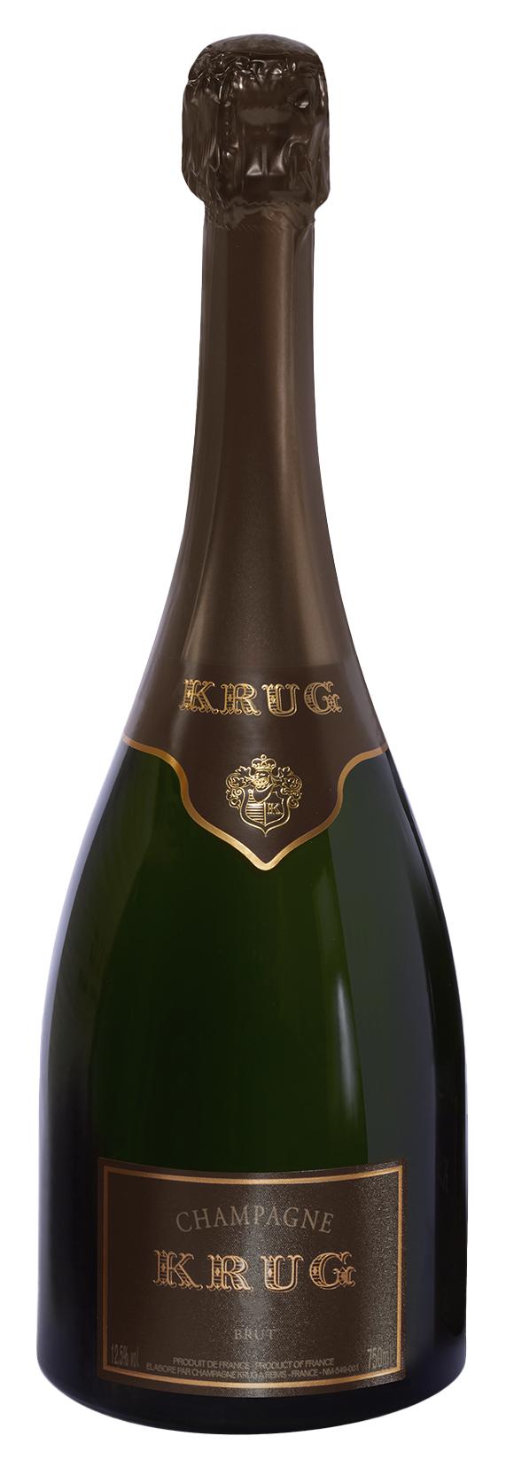 Back Vintage 2000 wine bottle