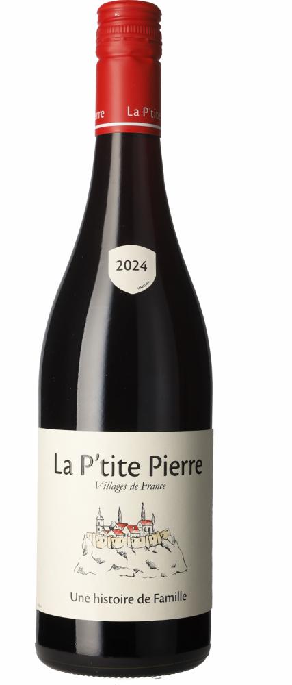 2024 La P'tite Pierre Rouge wine bottle
