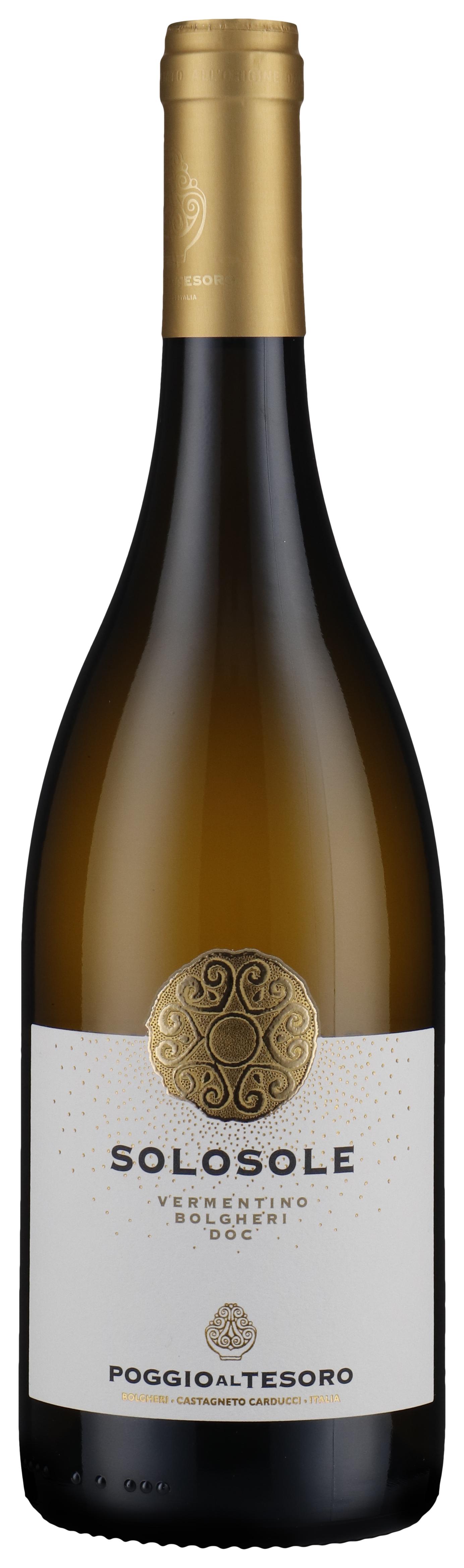 Solosole 2025 wine bottle