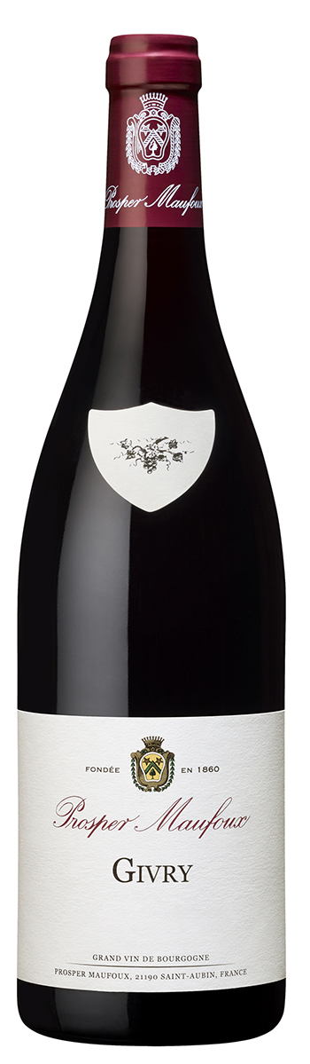 Prosper maufoux Givry Rouge 2017 wine bottle