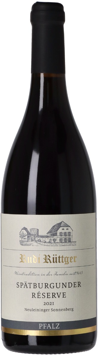Rudi Rüttger Neuleininger Sonnenberg Spätburgunder Réserve Pfalz 2021 wine bottle