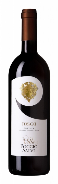 Villa Poggio Salvi Tosco 2020 wine bottle
