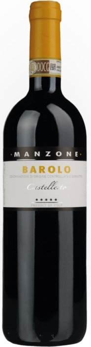 Manzone Barolo DOCG Castelletto 2016 wine bottle