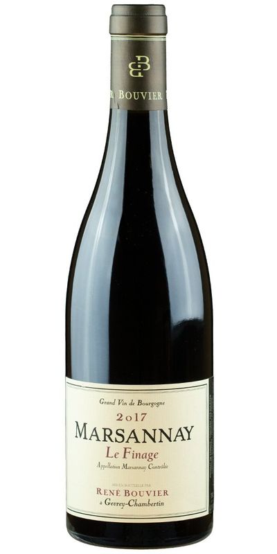Domaine René Bouvier, Marsannay Rouge Le Finage 2022 wine bottle