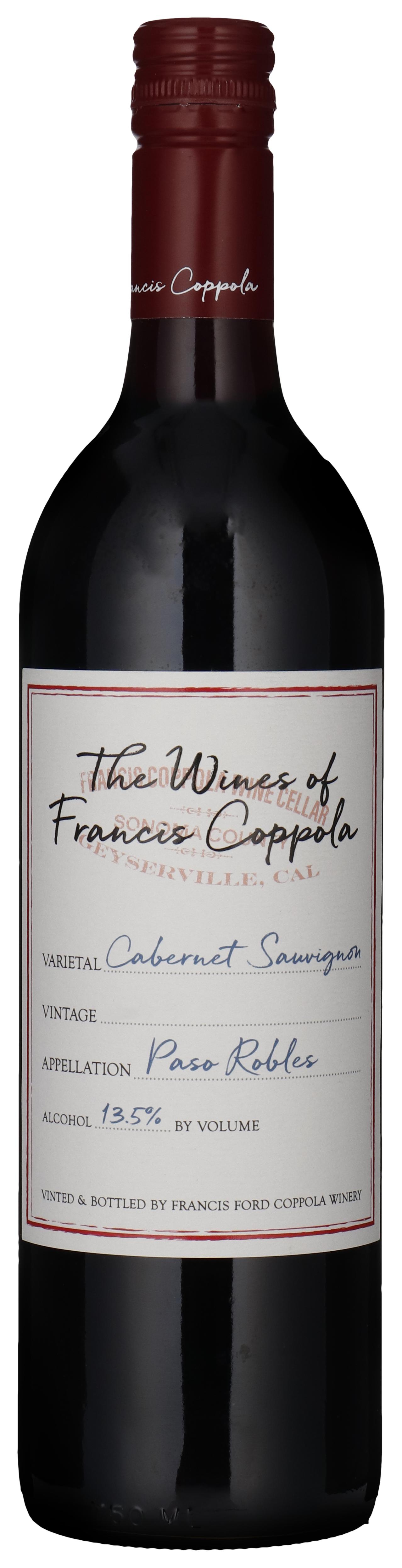 The Wines of Francis Ford Coppola - Cabernet  Sauvignon - Paso Robles 2022 wine bottle