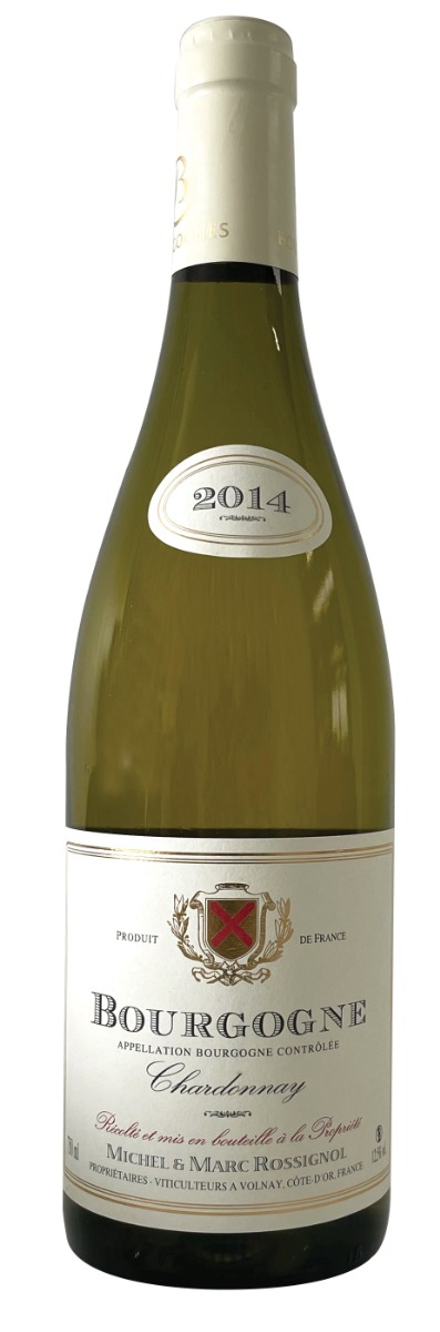 Michel & Marc Rossignol Bourgogne Chardonnay 2014 wine bottle