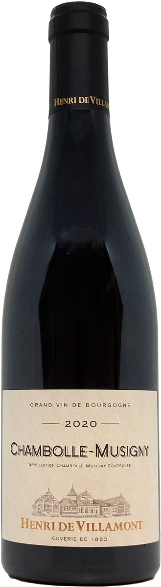 Henri de Villamont Chambolle-Musigny 2020 wine bottle
