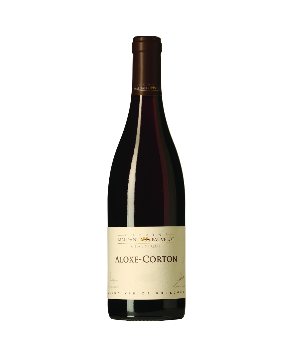 Maldant Pauvelot Aloxe-Corton Rouge wine bottle