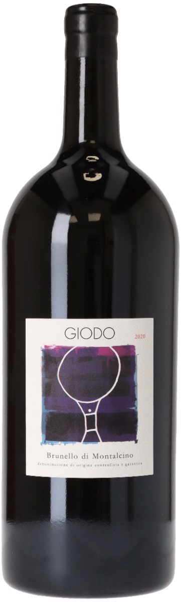 GIODO Brunello di Montalcino 2020 i trækasse Dobbelt Magnum wine bottle