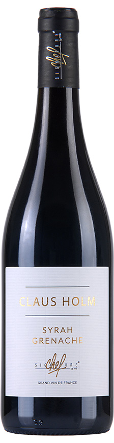 Signature Chef Claus Holm Syrah Grenache 2019 wine bottle