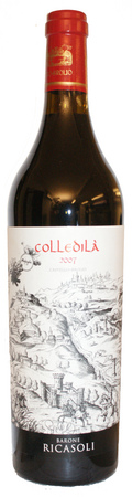 Colledila 2008 wine bottle