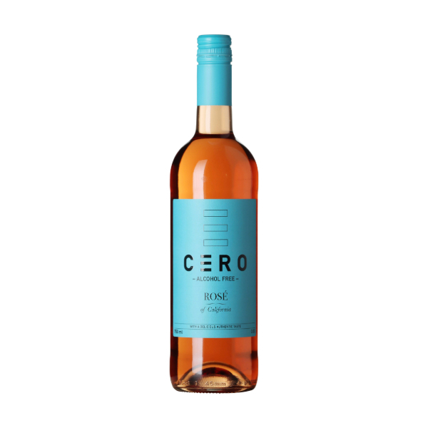 CERO Rosé Alkoholfri wine bottle